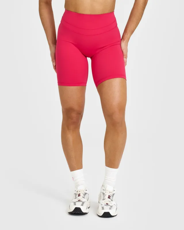 Unified Cycling Shorts 8" | Berry Bloom sold by Oner Active