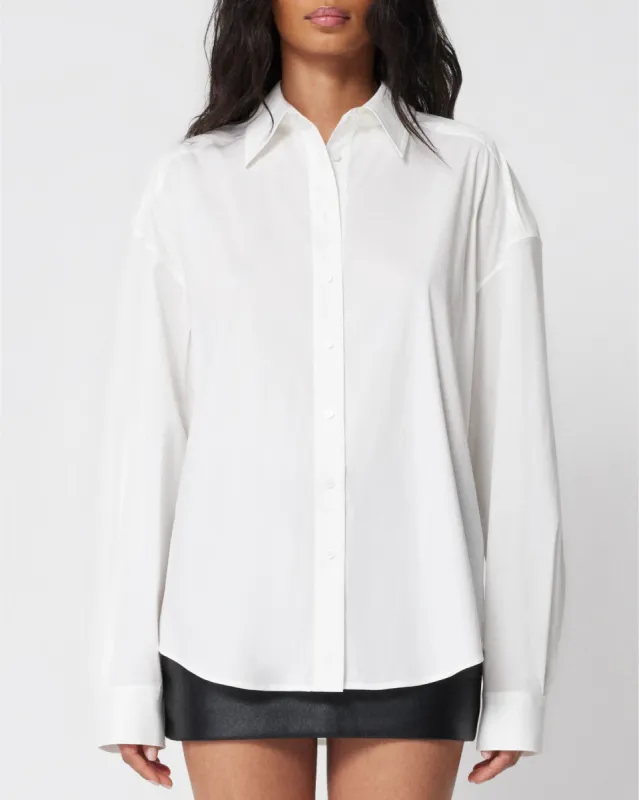 Oversized Button Down | White sold by KHY