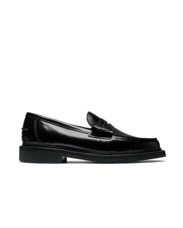 James Coward Sanders Peaceful Beef Roll Loafer Black Bookbinder Leather sold by Lost & Found