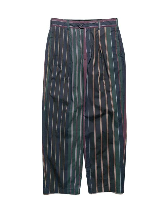 Engineered Garments Carlyle Pant Multi Color Regimental Stripe sold by Lost & Found
