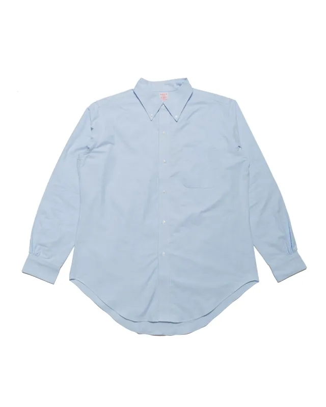 The Real McCoy's MS22008 Joe McCoy Button Down Shirt Light Blue sold by Lost & Found