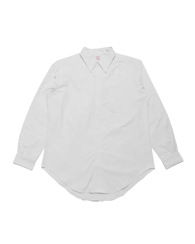 The Real McCoy's MS22008 Joe McCoy Button Down Shirt White sold by Lost & Found