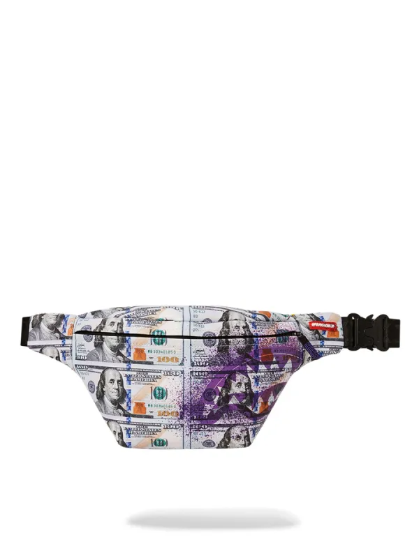 SPRAYGROUND BILLIONS IN THE BANK SAVVY CROSSBODY sold by Luke 1977