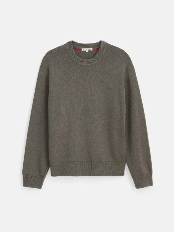 Gabriel Crewneck Sweater in Cotton Linen sold by Alex Mill