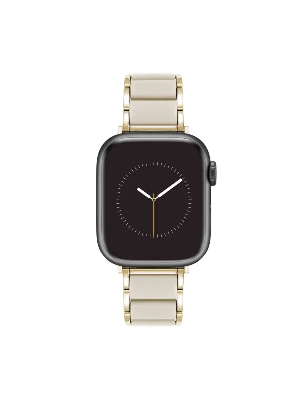 Rubberized Link Bracelet Band for Apple Watch® sold by Anne Klein