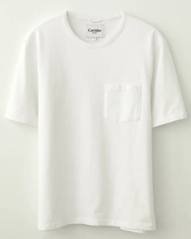Garment Dye Tee - White sold by Corridor