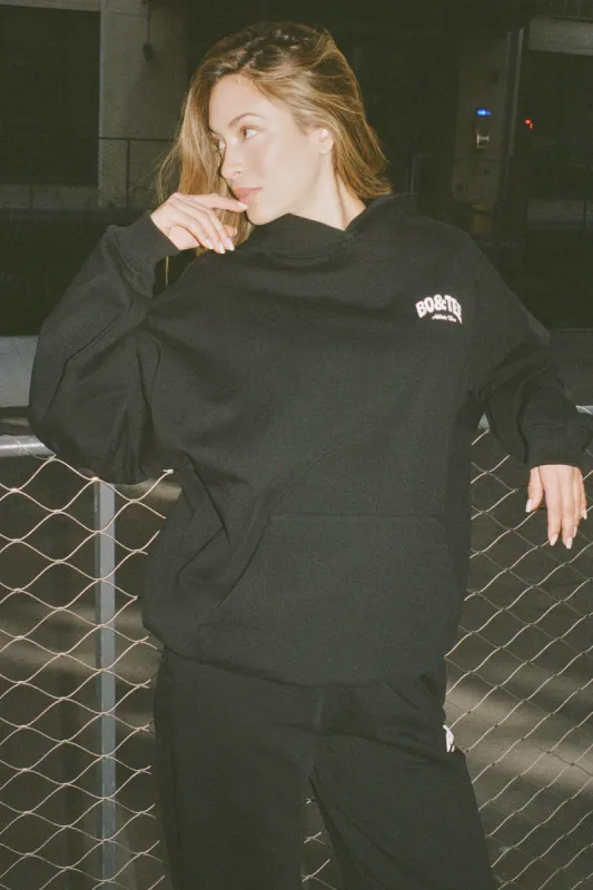 Oversized Hoodie in Black sold by Bo + Tee