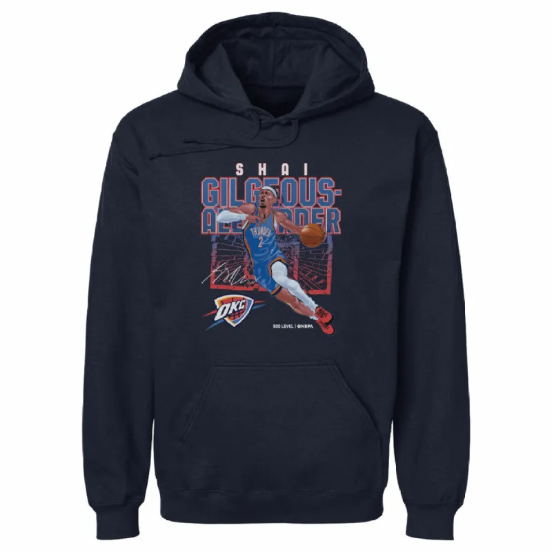 Shai Gilgeous-Alexander Oklahoma City Thunder Shattered WHT sold by 500 Level
