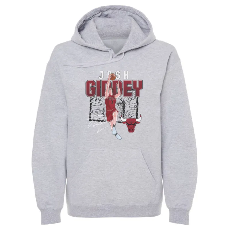 Josh Giddey Chicago Bulls Shattered WHT sold by 500 Level