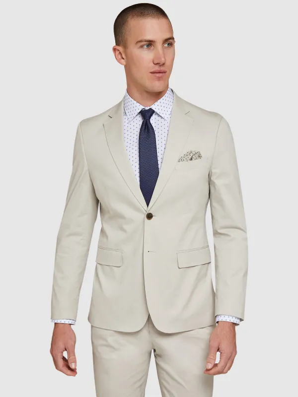 Byron Cotton Stretch Suit Jacket sold by Oxford Shop