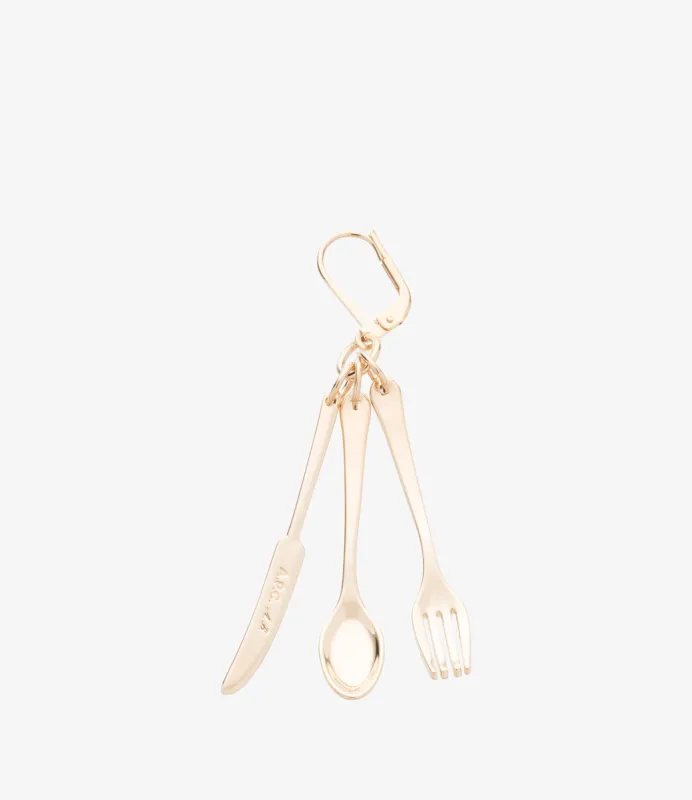 Dining set earring sold by A.P.C.