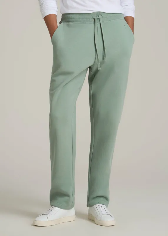 Wearever 2.0 Fleece Straight Leg Sweatpants for Tall Men in Seagrass sold by American Tall