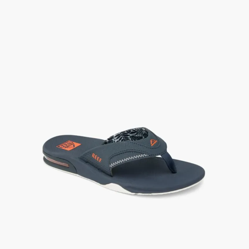 Reef Men FANNING NAVY/ORANGE TROPIC sold by Reef