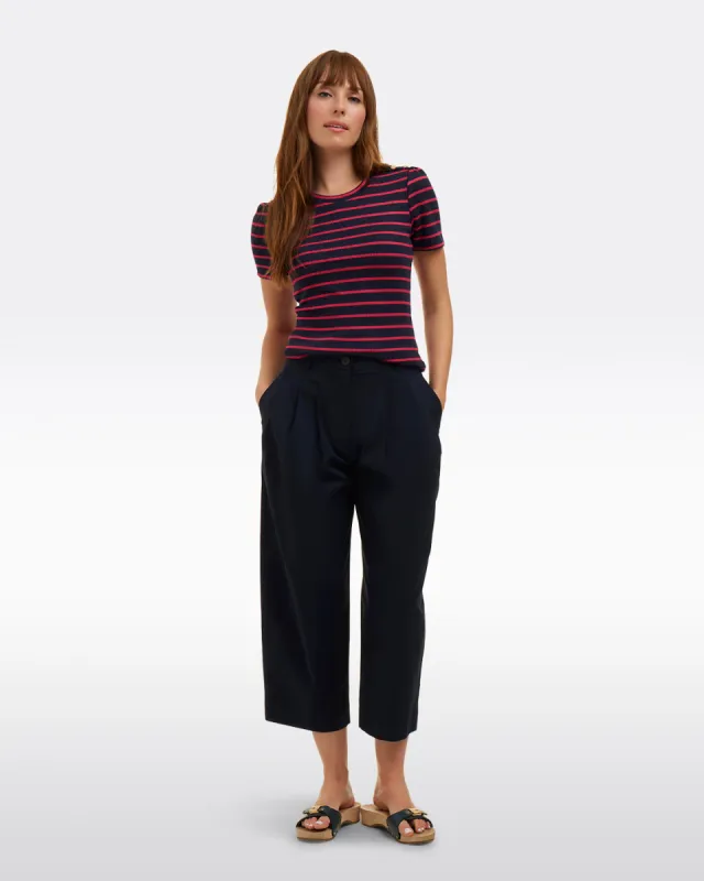 Stripe Crewneck Tee sold by Draper James