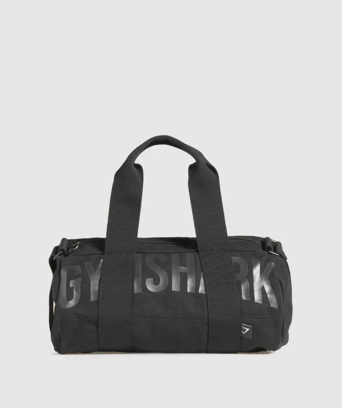 Gymshark Power Small Holdall - Black/Asphalt Grey sold by Gymshark