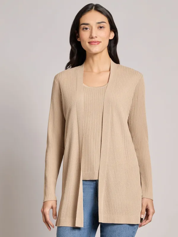 Petite Open Front Sutton Cardigan sold by Jones New York