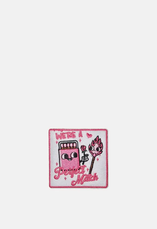 The Perfect Match Patch sold by Damaged Society