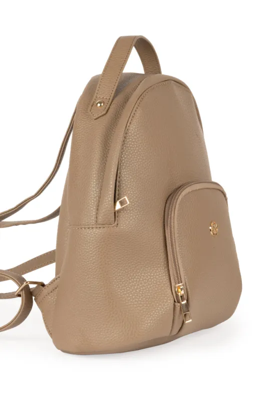 Pebble Backpack _ 157395 _ Tan sold by Refinery
