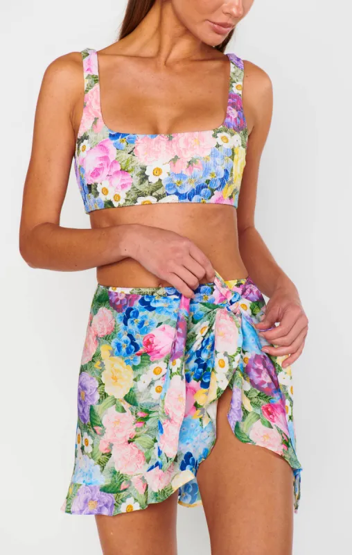 Lido Ruffle Sarong ~ Flower Shop sold by Show Me Your MuMu