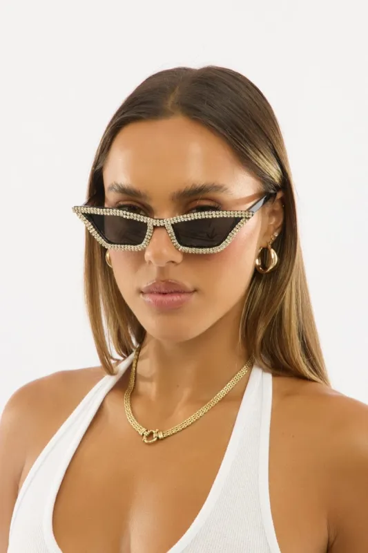 Black Cat Eye Sunglasses sold by Ally Fashion