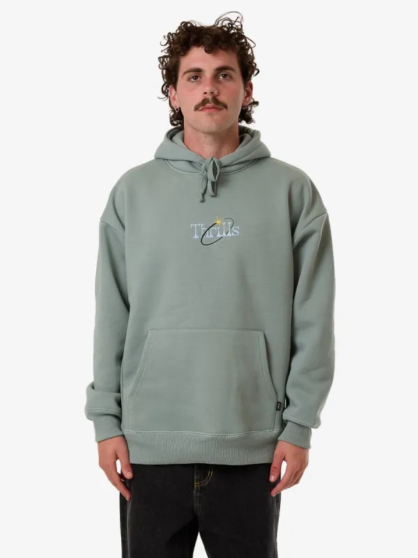 Ambient Connections Slouch Pull On Hood - Chinois Green sold by Thrills