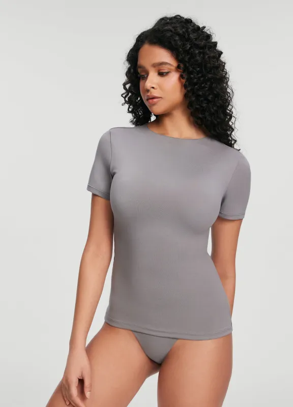 Short Sleeve Crew Neck Top sold by BetterMe