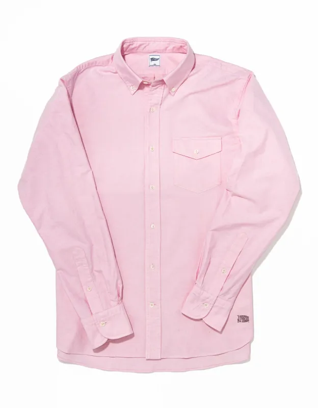 Trim Fit Enzyme-Washed Oxford Sport Shirt sold by J. Press