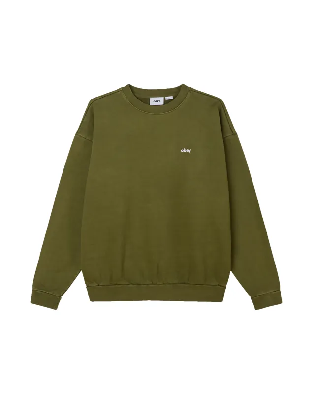 LOWERCASE PIGMENT CREWNECK sold by Obey