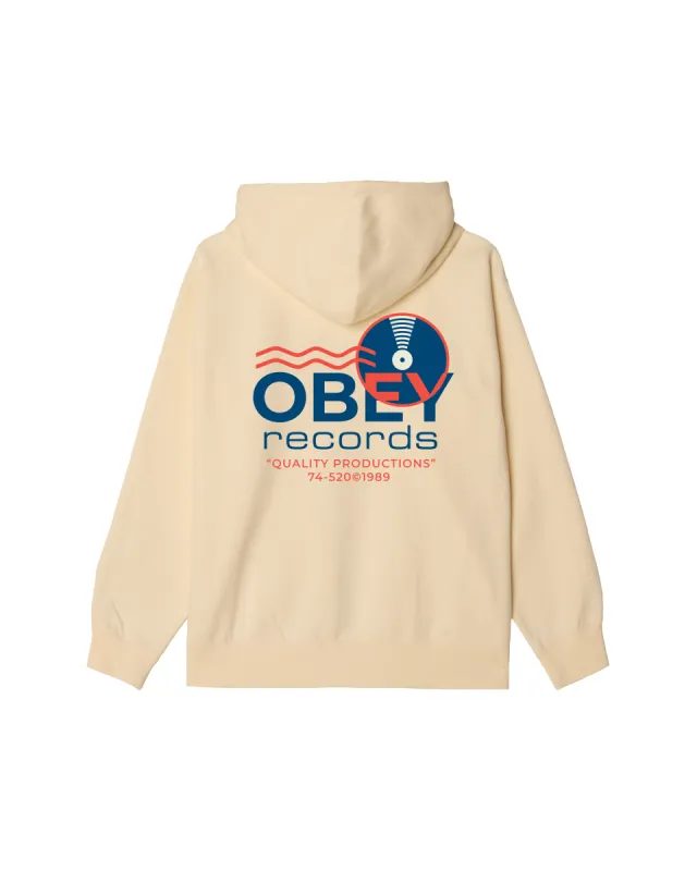OBEY RECORDS SOUND WAVES PULLOVER sold by Obey