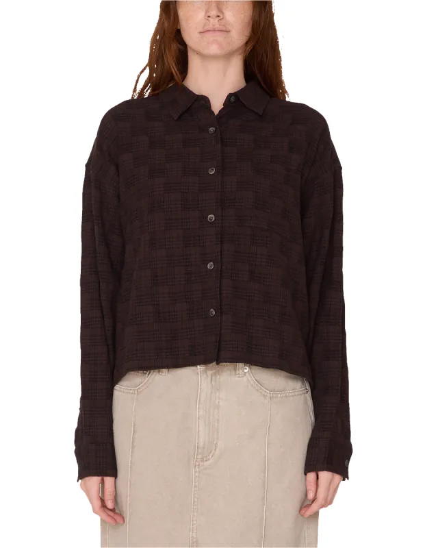 VIVIAN PLAID SHIRT sold by Obey