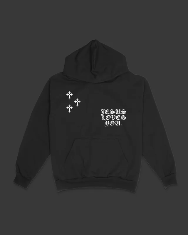 "Chrome Hearts" Hoodie sold by Jesus Loves You