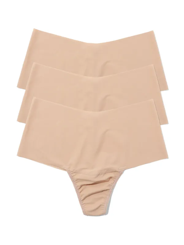 Breathesoft® High Rise Thong 3 Pack sold by Hanky Panky