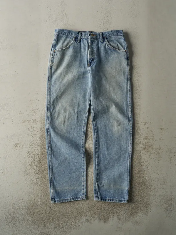 Vintage 90s Light Wash Rustler Jeans (32x29) sold by Rebalance Vintage