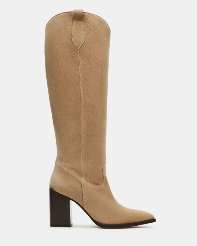 VESEY TAUPE SUEDE sold by Steve Madden