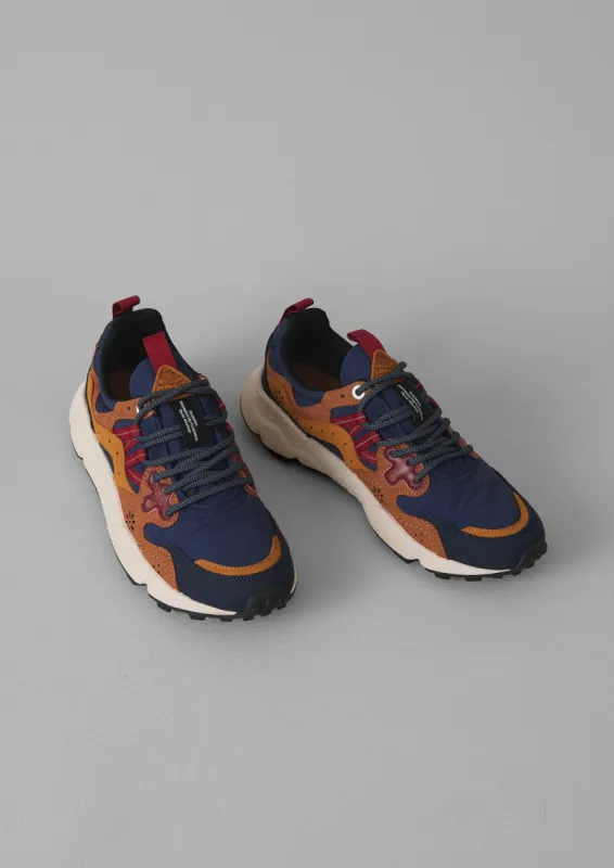 Flower Mountain Yamano Kaiso Trainers | Indigo/Ginger sold by TOAST