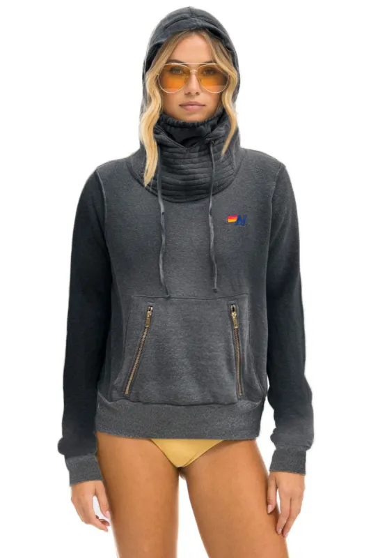 NINJA PULLOVER HOODIE - FADED SMOKE sold by Aviator Nation