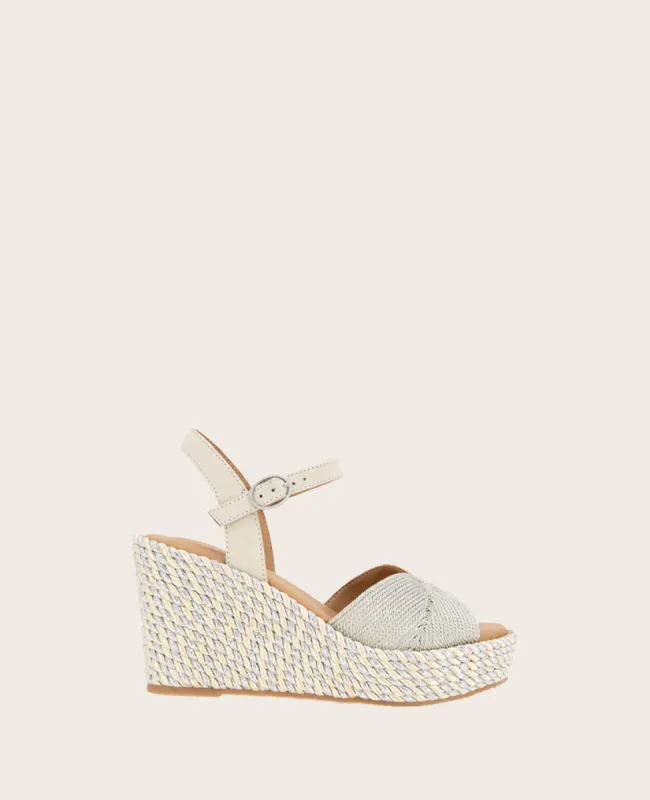 GENTLE SOULS - Nola Fabric Espadrille Wedge sold by Kenneth Cole