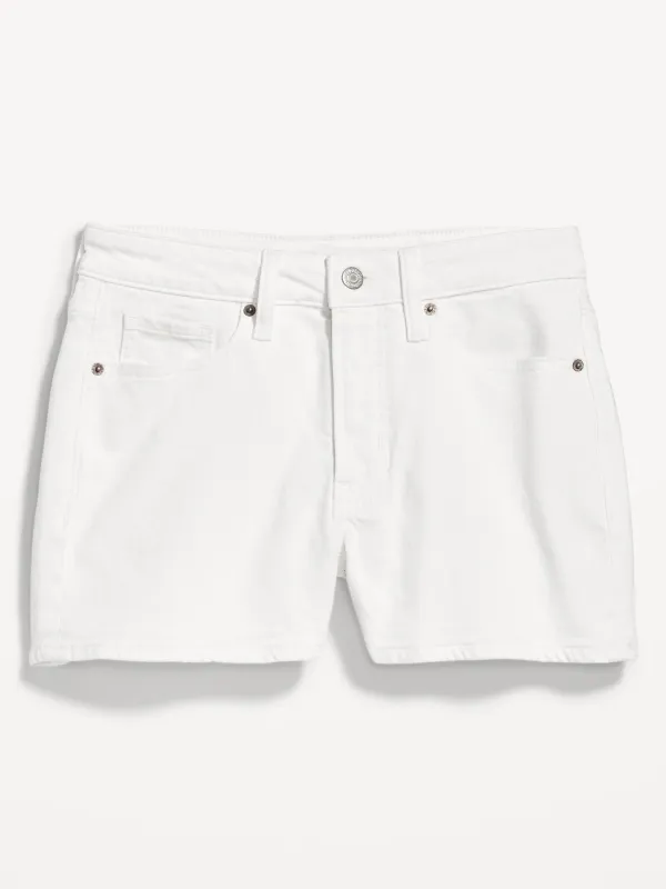 High-Waisted OG Jean Shorts -- 3-inch inseam sold by GAP