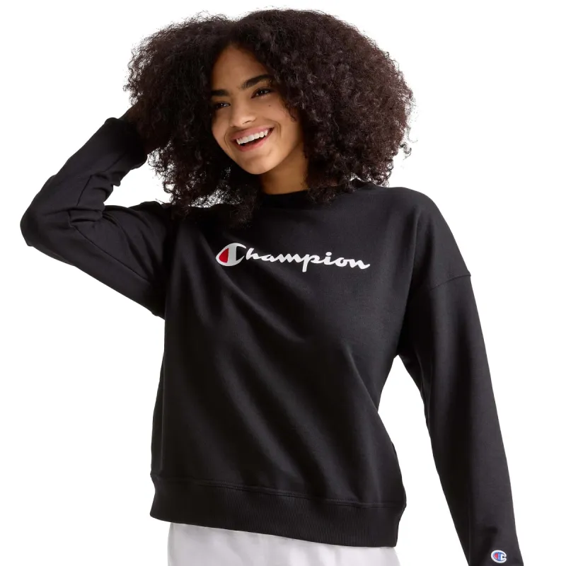 Powerblend Crewneck Sweatshirt, Script Logo sold by Champion