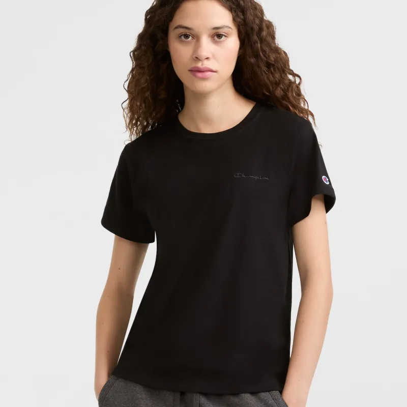 Classic T-Shirt, Tonal Left Chest Script sold by Champion