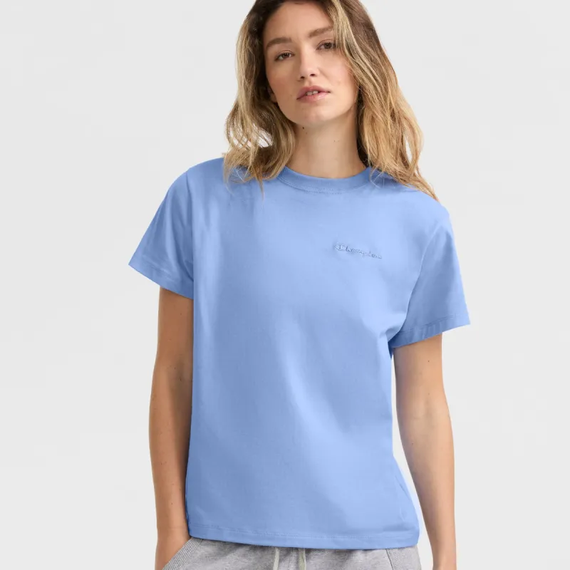 Classic T-Shirt, Tonal Left Chest Script sold by Champion