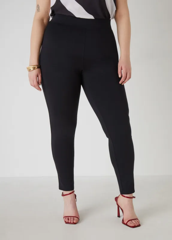 Pull On Ponte Leggings sold by Ashley Stewart
