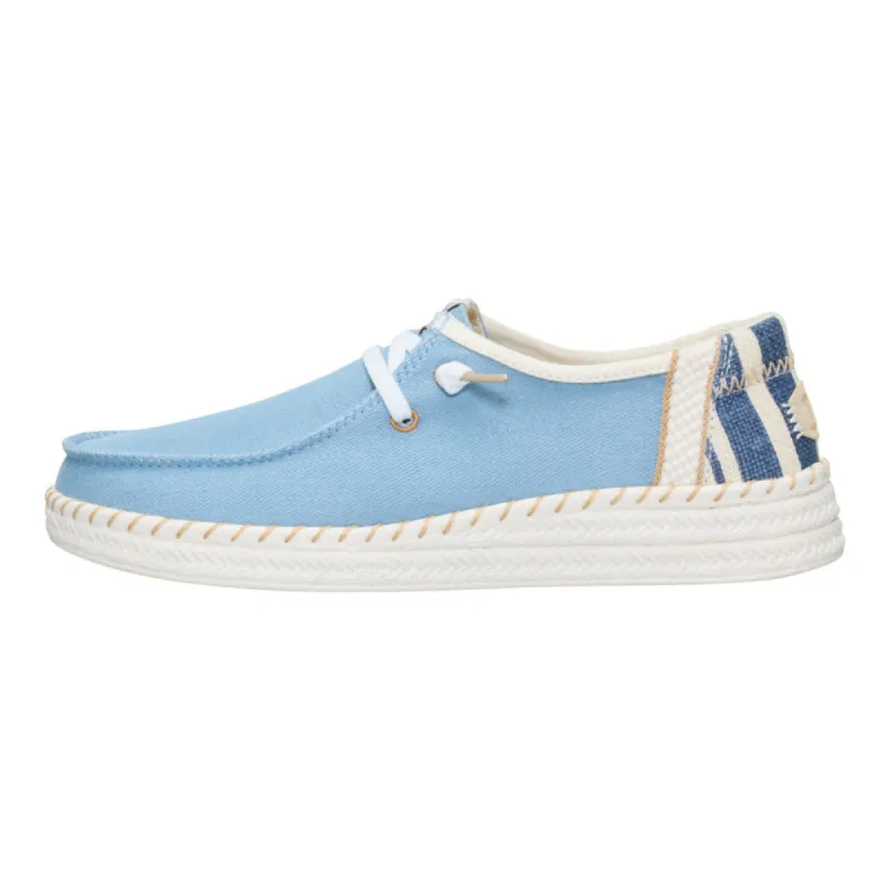 Wendy Espadrille Denim - Light Blue sold by Hey Dude
