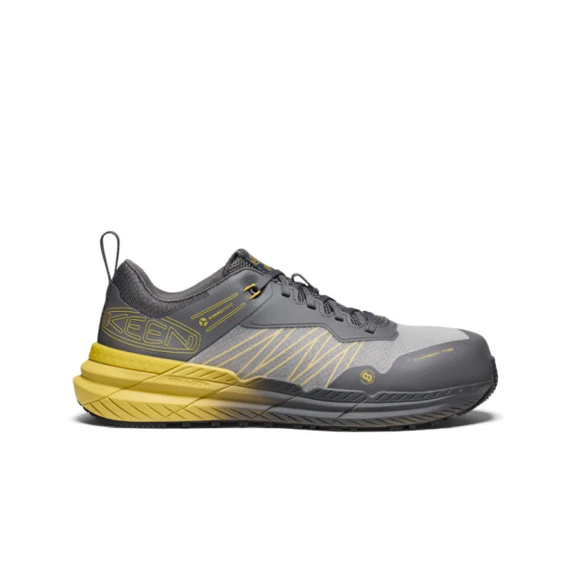 Men's Speedworks Work Sneaker (Carbon Toe)  |  Magnet/Black sold by Keen