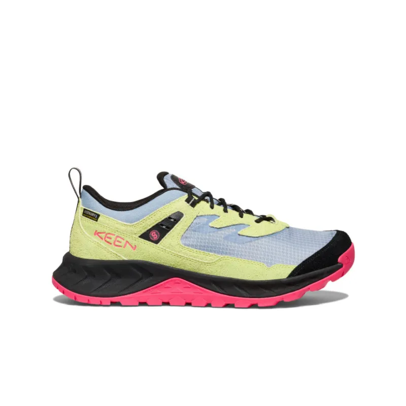 Men's Hightrail EXP Waterproof  |  Faded Denim/Rouge Red sold by Keen