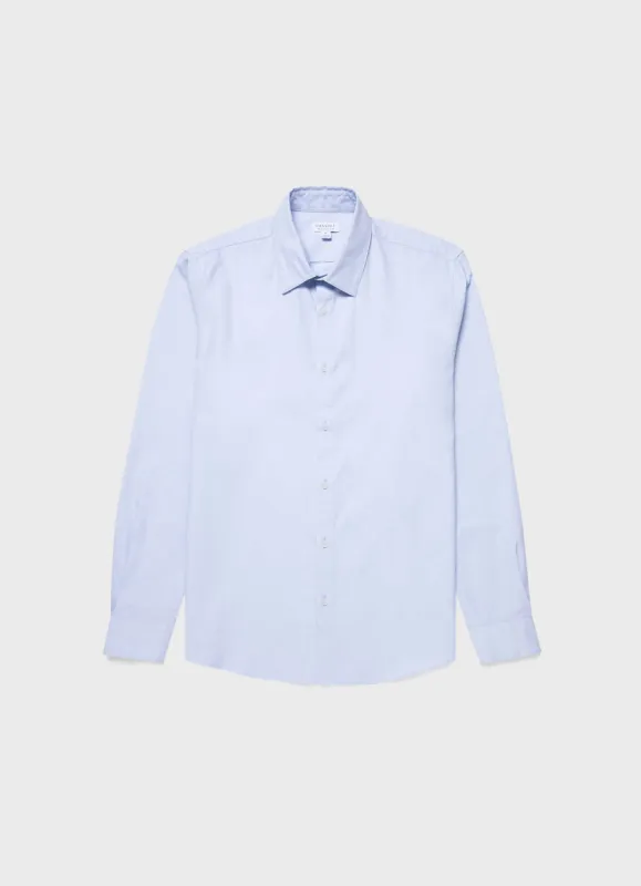 Men's Oxford Shirt in Light Blue sold by Sunspel