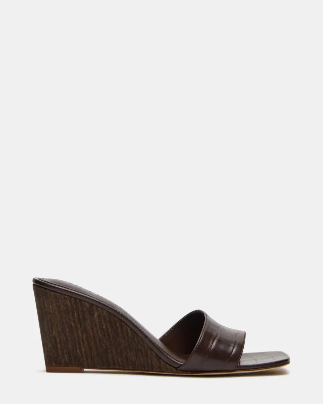 CURCIO BROWN CROCODILE sold by Steve Madden