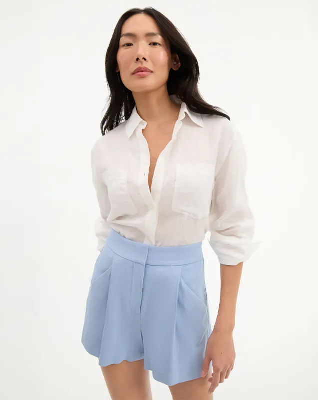 Gil Linen Shirt sold by Veronica Beard