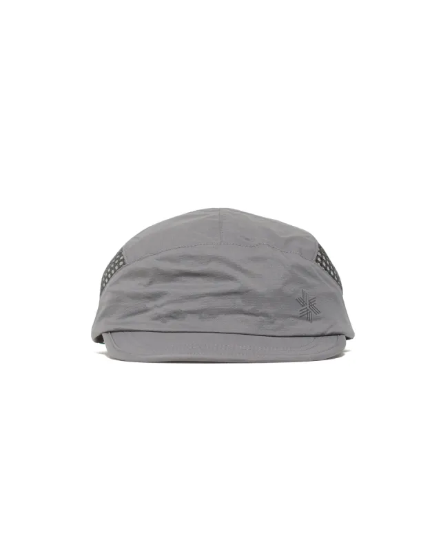 Goldwin Compact Run Mesh Cap Shadow Grey sold by Lost & Found