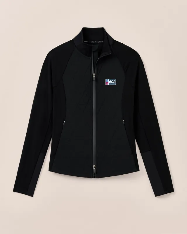 Women's SDA Hannah Performance Mixed Media Jacket sold by Johnnie-O